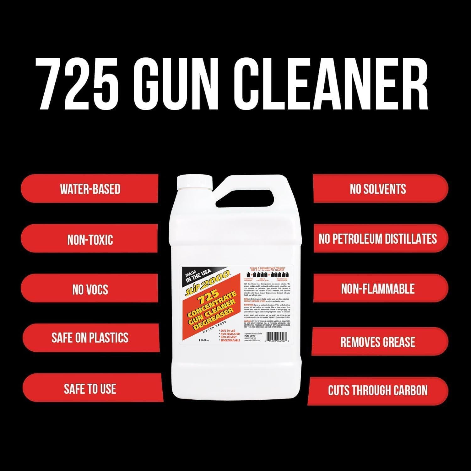 Limpiador Desengrasante de Armas Slip2000 725 3.785 L