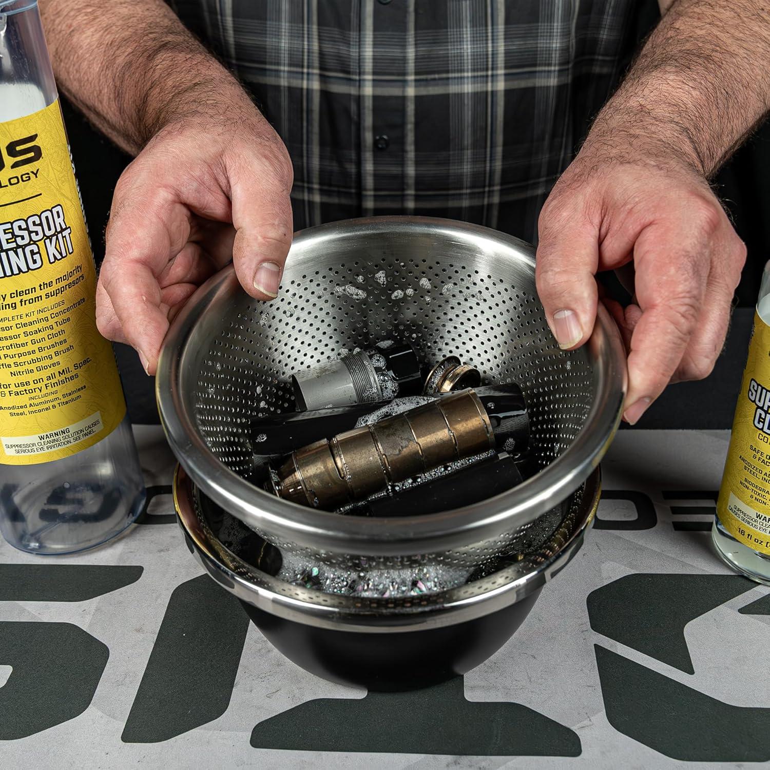 Kit de Limpieza de Supresores Otis Technology FG-SUP-CLN 0.95L