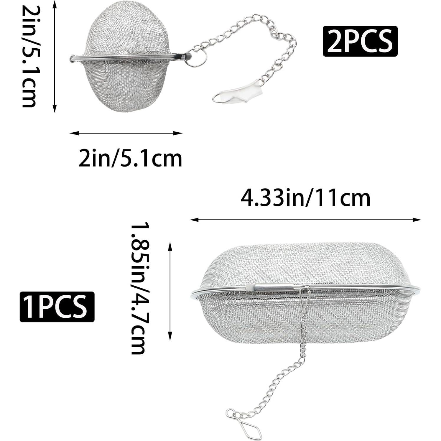 Paquete de 3 cestas de limpieza ultrasónica Yinluluna 4.7x11cm