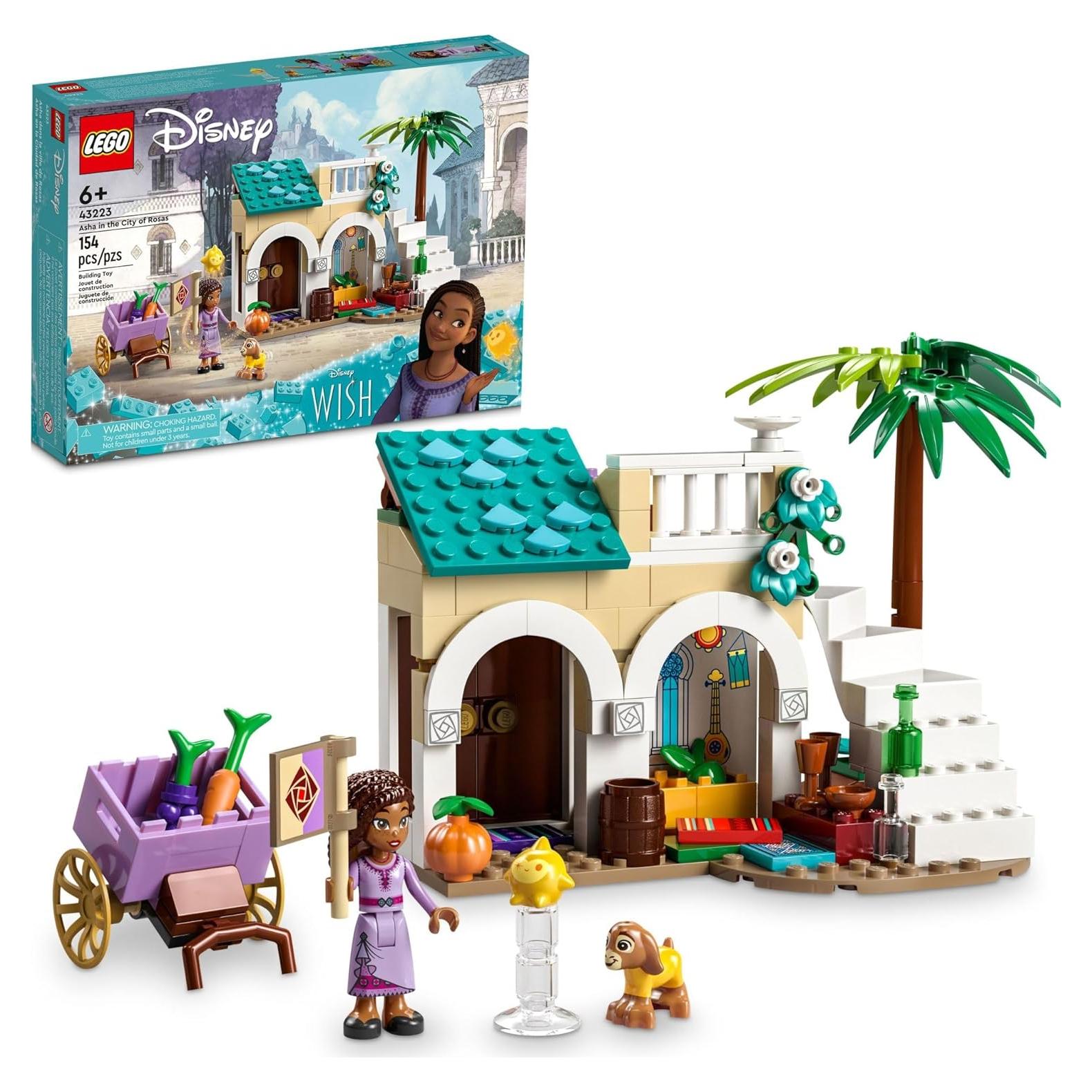 LEGO Disney Asha en la Ciudad de Rosas 43223 - 154 Piezas