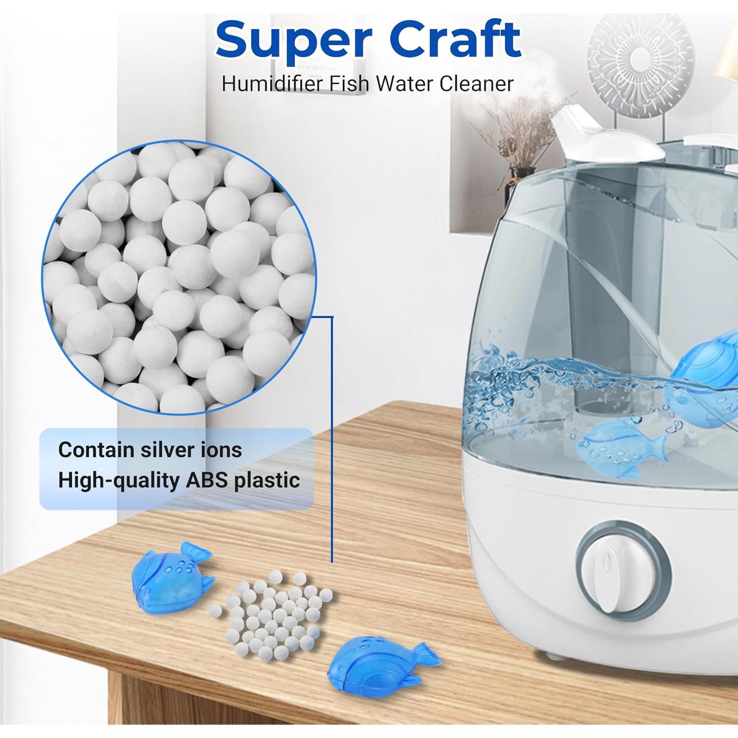 Pez Limpiador de Humidificador Funmit - Paquete de 6 Unidades