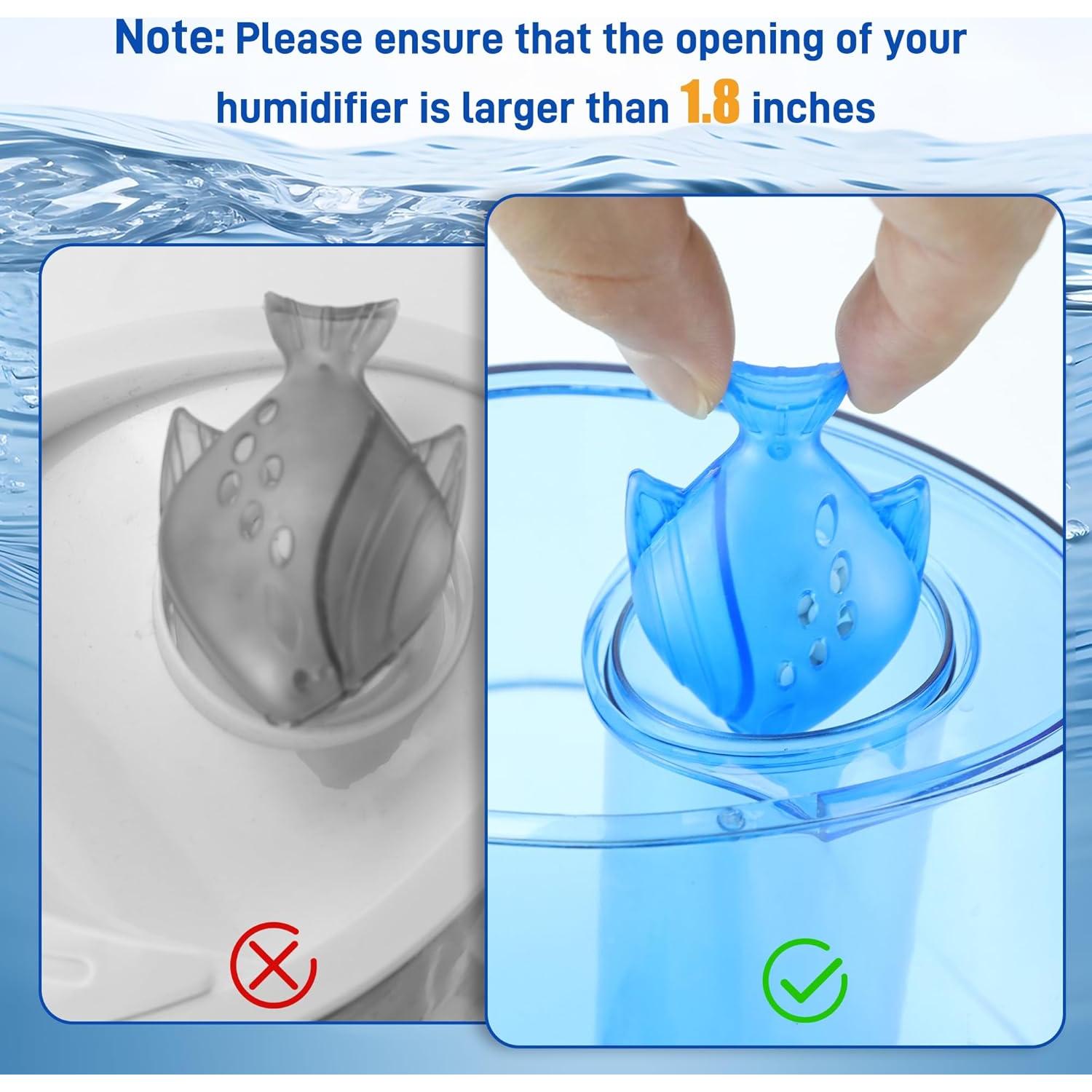 Pez Limpiador de Humidificador Funmit - Paquete de 6 Unidades