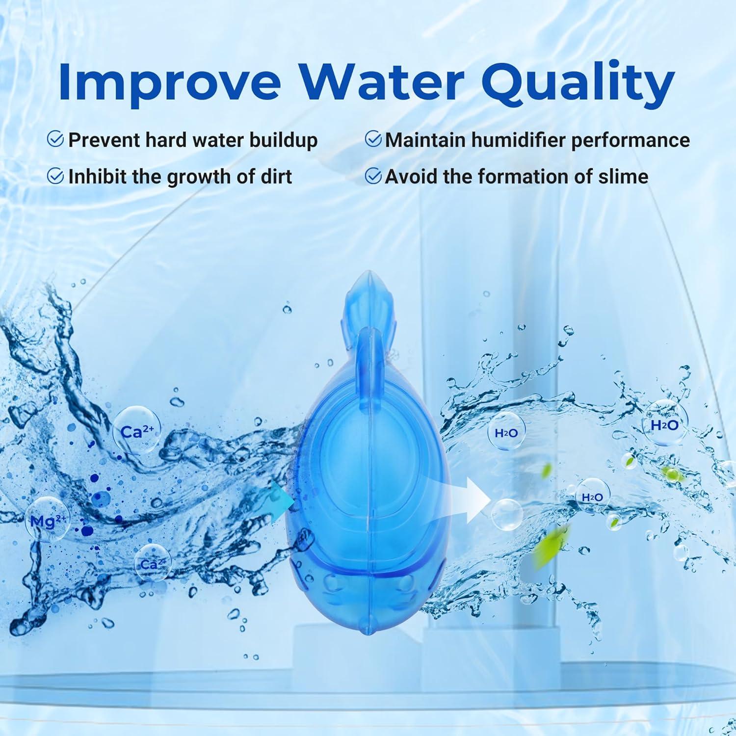 Pez Limpiador de Humidificador Funmit - Paquete de 6 Unidades