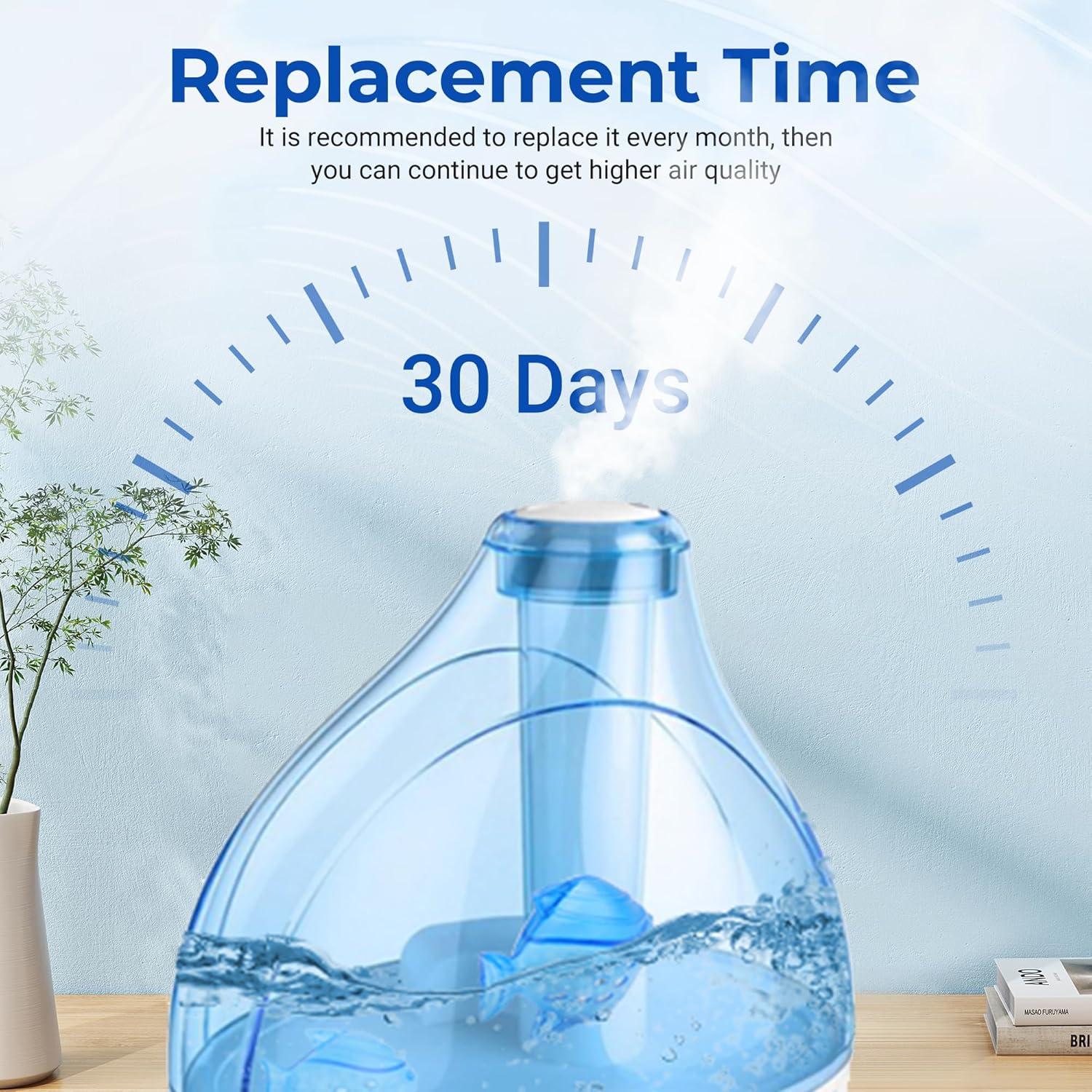 Pez Limpiador de Humidificador Funmit - Paquete de 6 Unidades