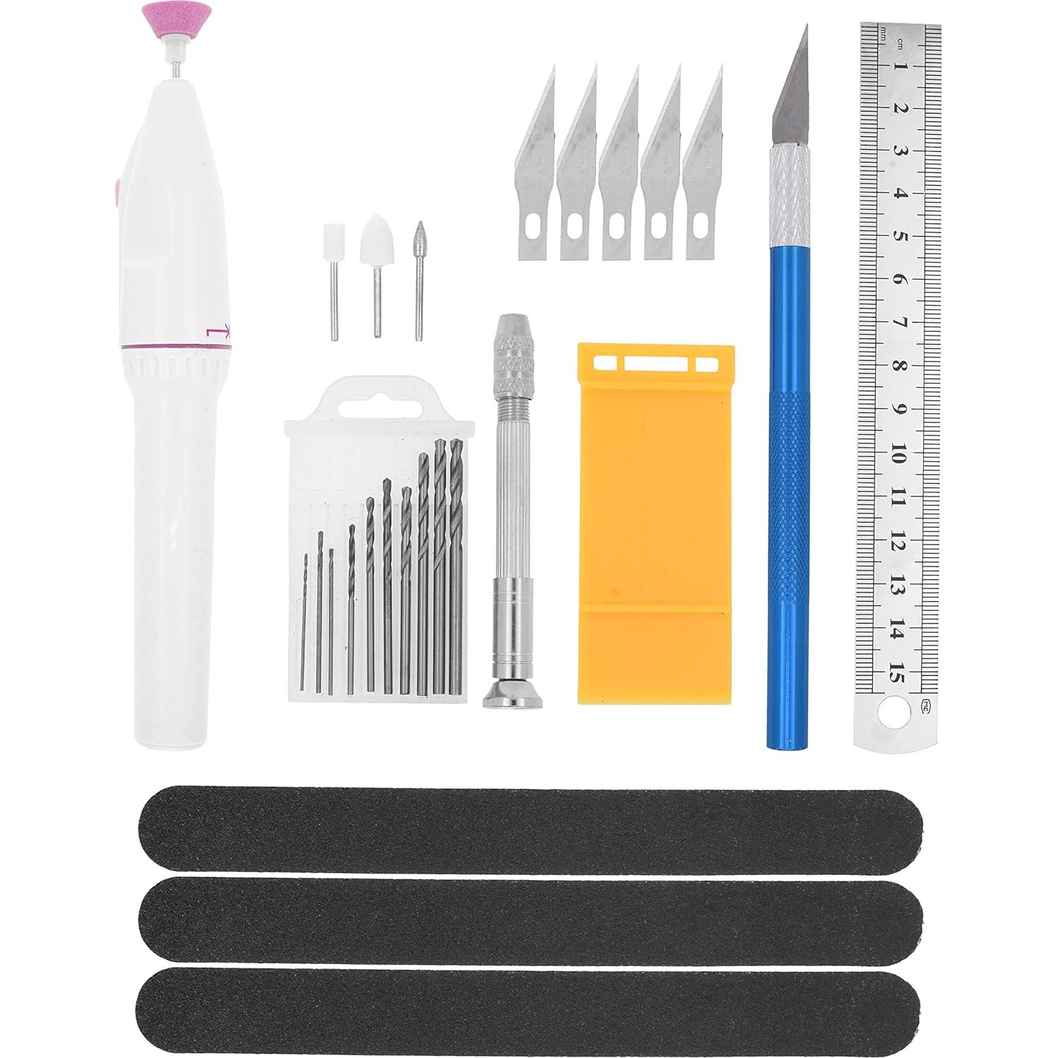 Kit de Herramientas Mandala Crafts 33 Pcs para Modelismo