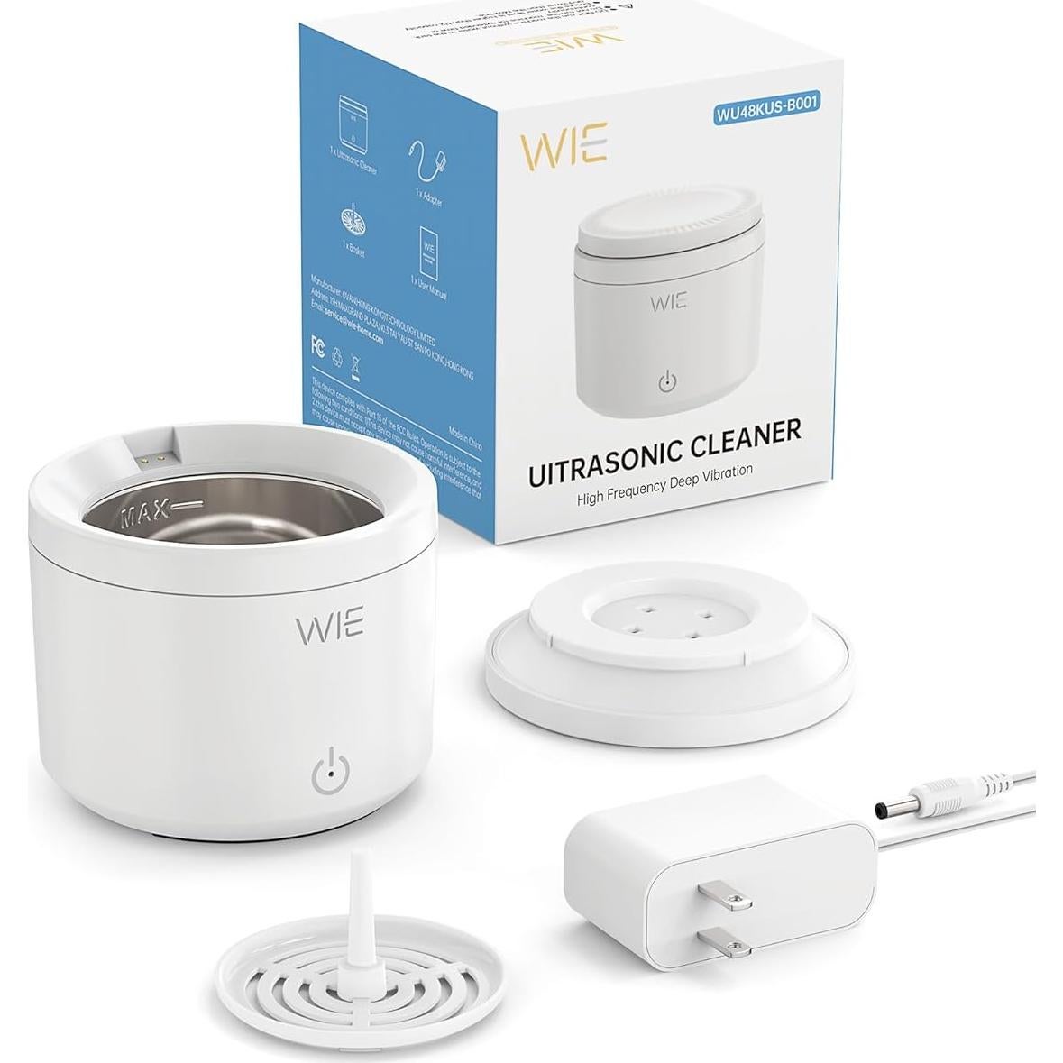 Limpiador Ultrasonido de Retenedores WIE 200ml con Luz UV