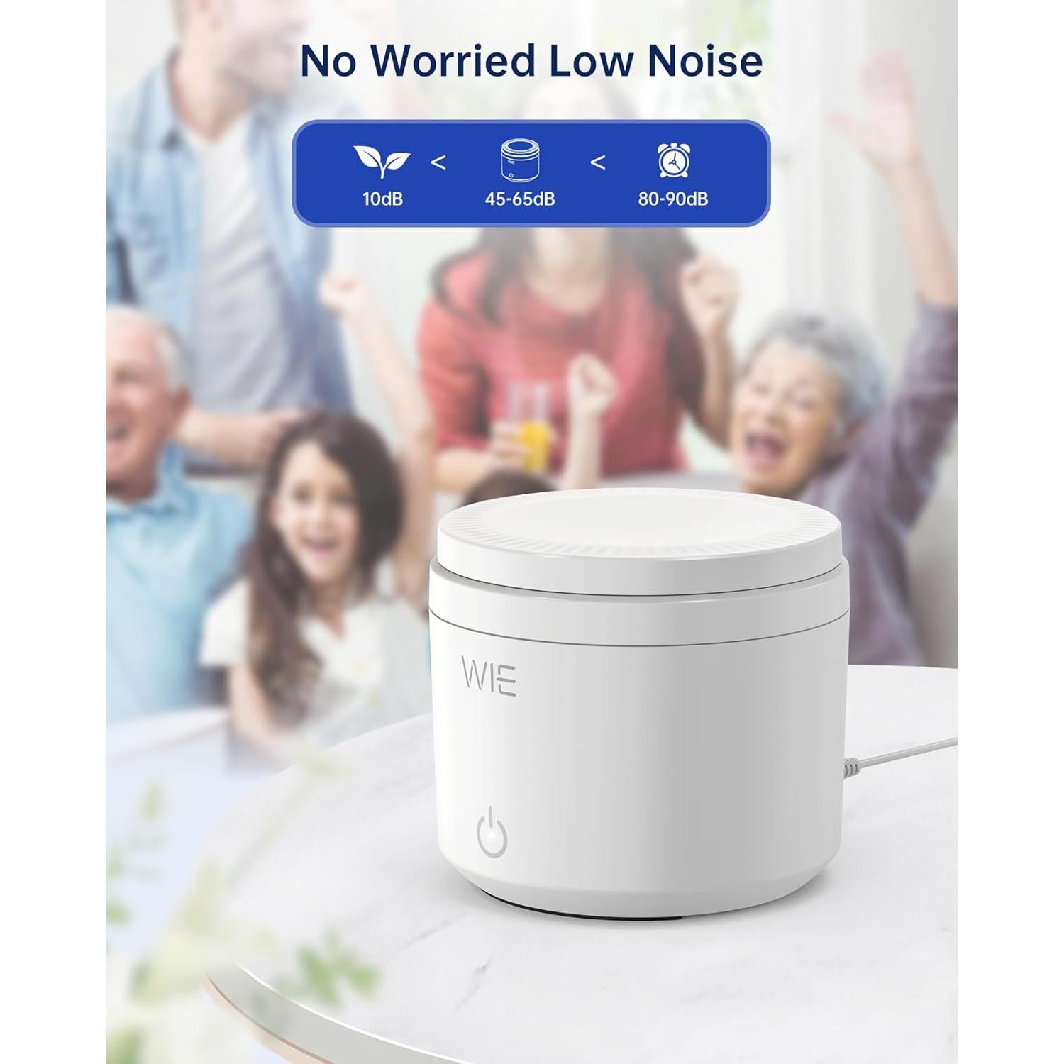 Limpiador Ultrasonido de Retenedores WIE 200ml con Luz UV