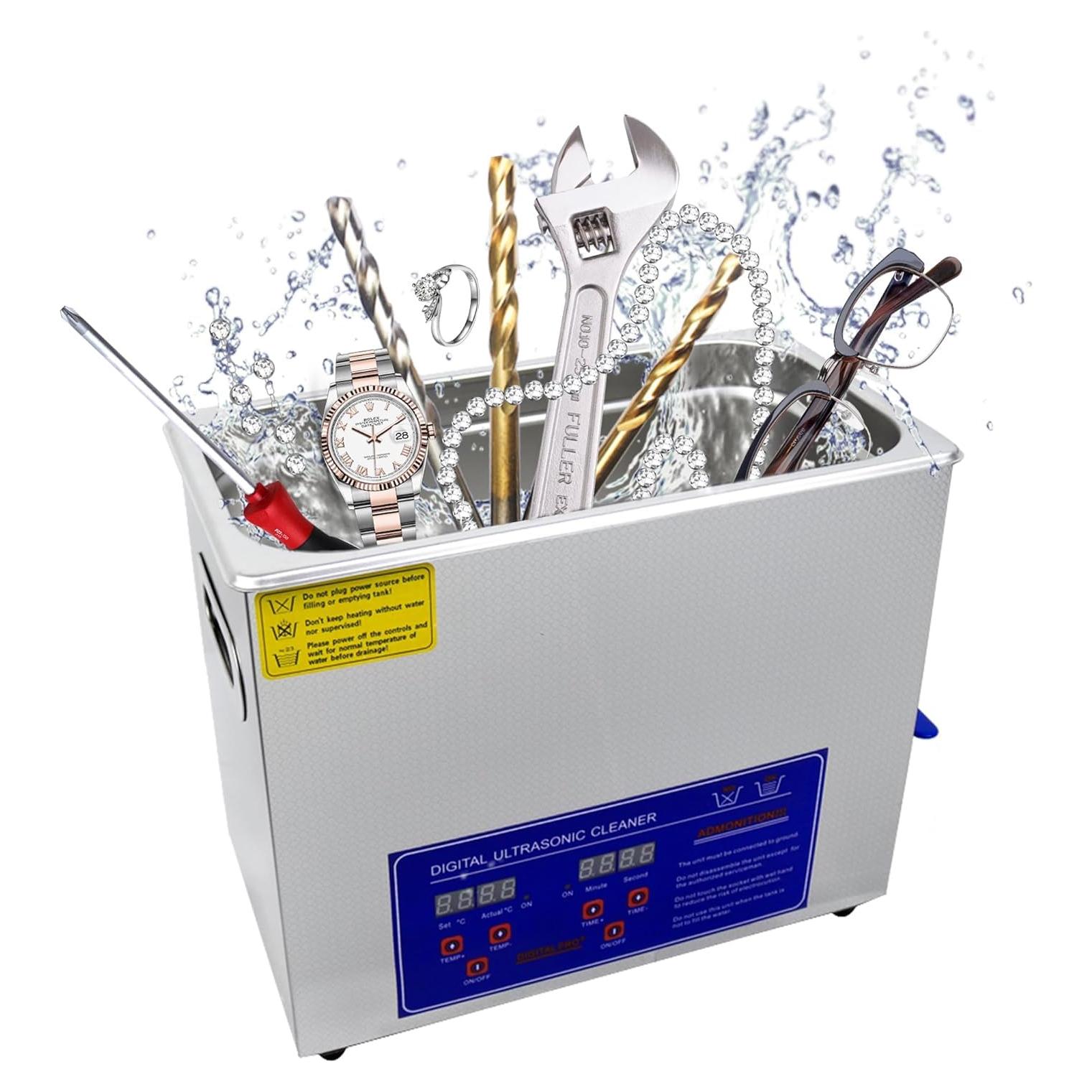 Limpiador Ultrasónico Heroson 6L 40kHz con Calentador