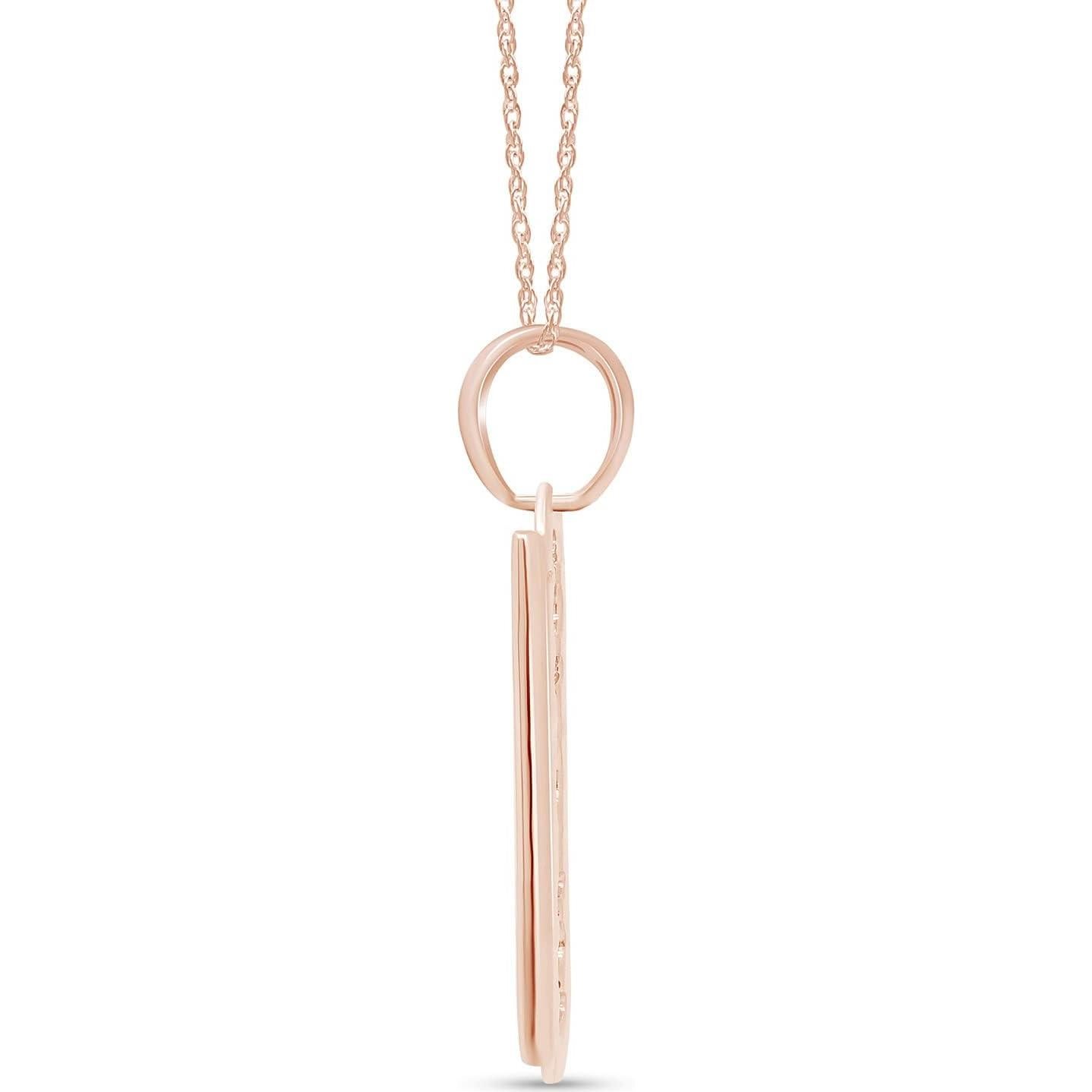 Collar Colgante de Placa de Perro AFFY en Oro 14k sobre Plata