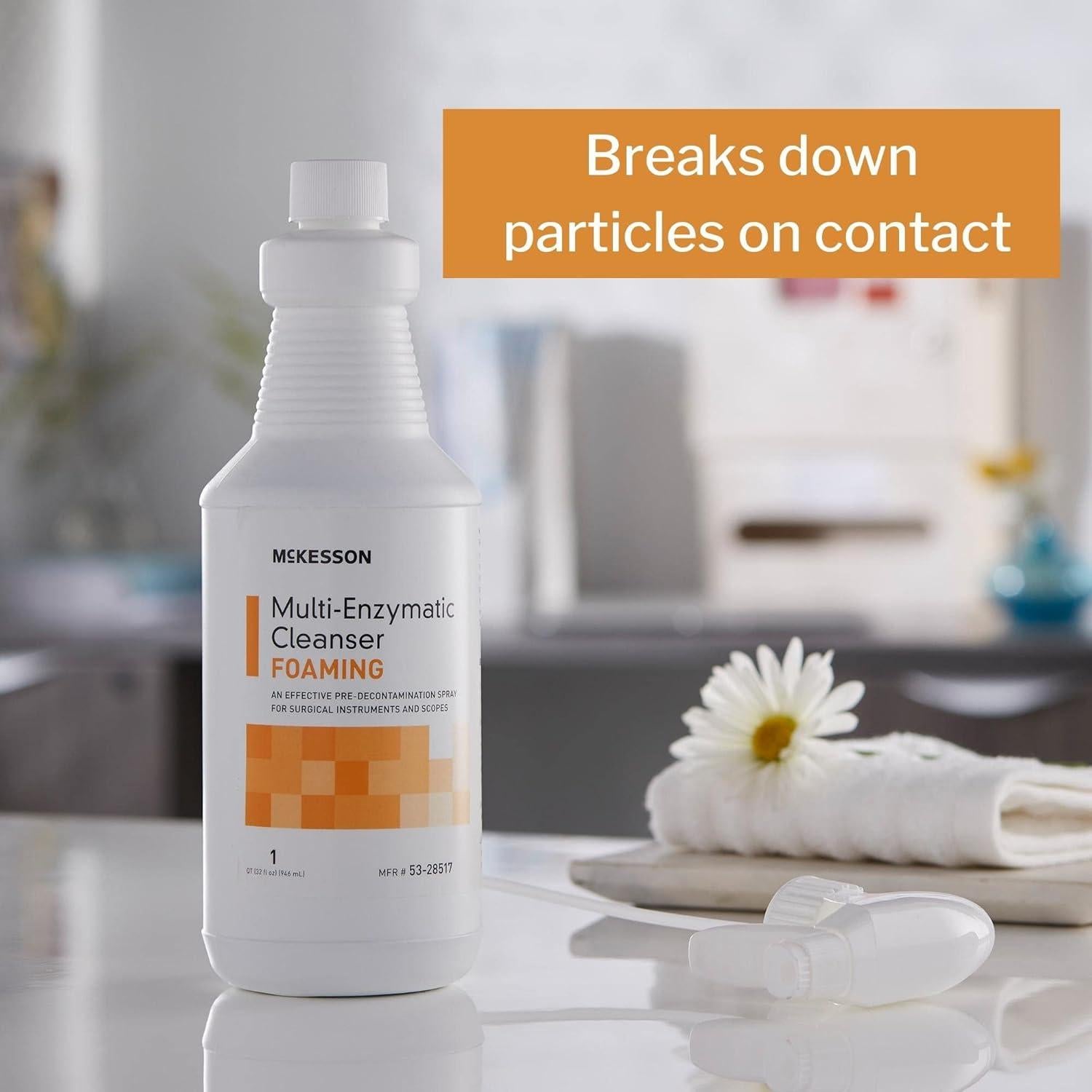 Limpiador Multi-Enzimático McKesson 0.95 L para Instrumentos Médicos