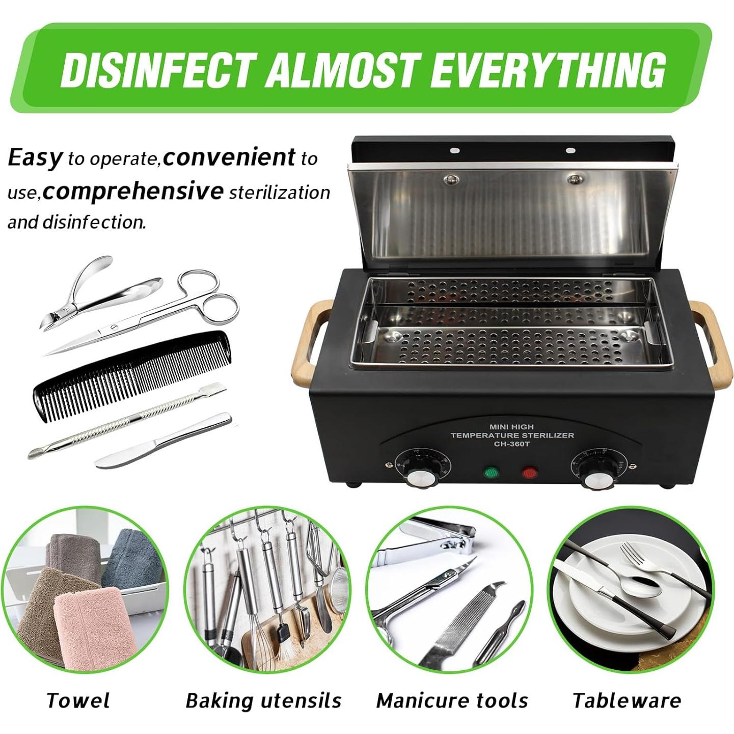 Caja de limpieza de herramientas metálicas Vixest 1.5L 300W