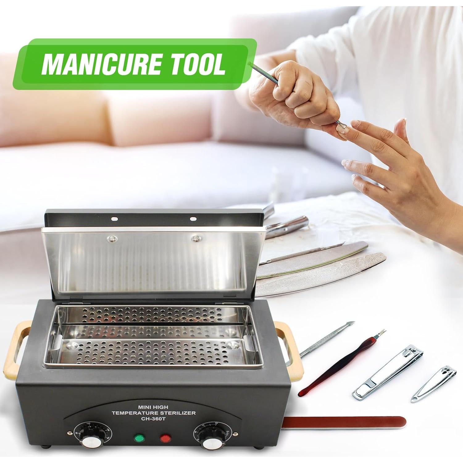 Caja de limpieza de herramientas metálicas Vixest 1.5L 300W