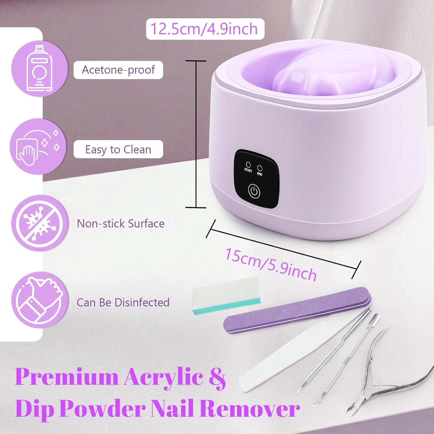 Tazón Eléctrico para Remojo de Uñas YUJOIBAN 20.1x15cm