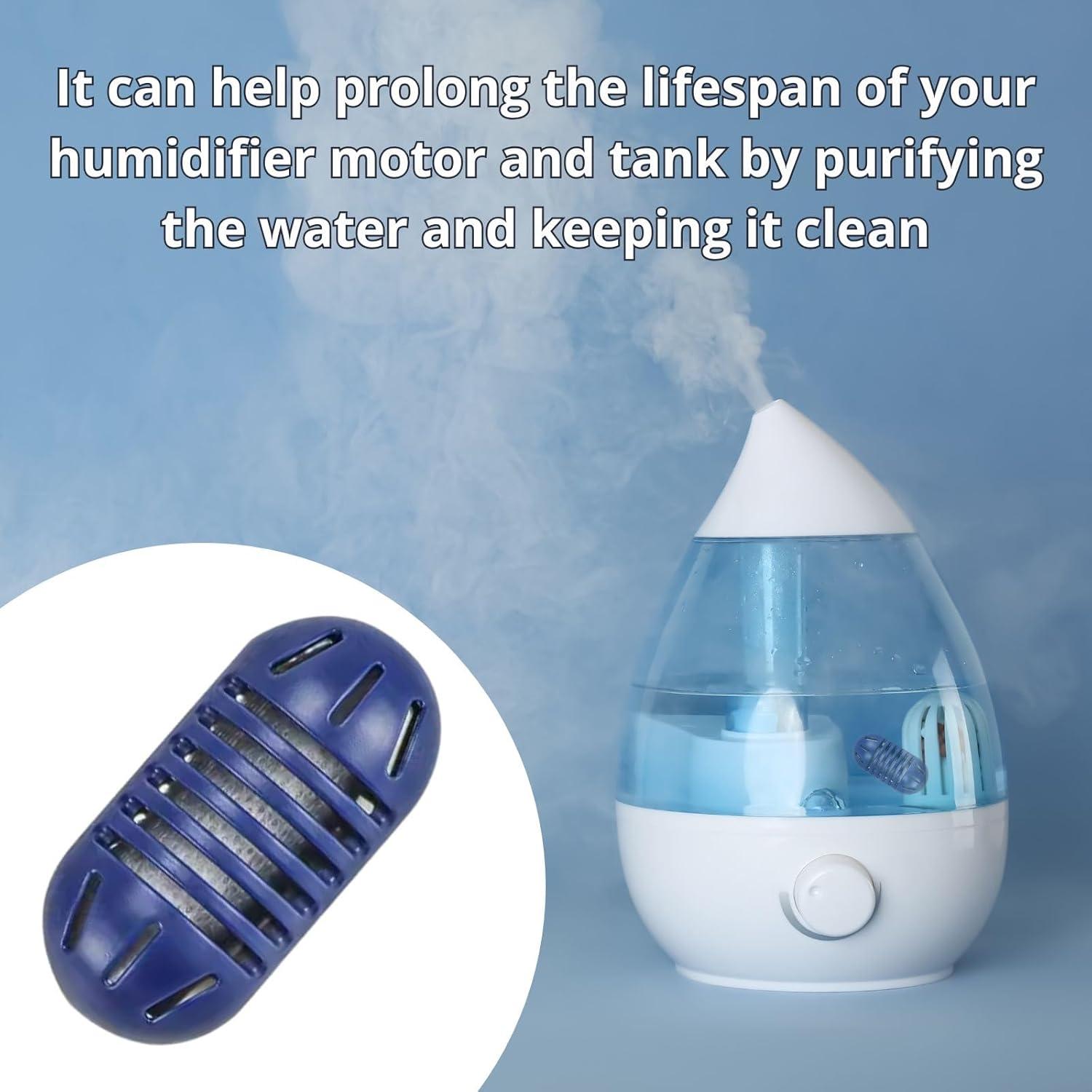 Cartucho de Filtro Desmineralizador Nispira para Humidificador Vick - 12 Paquetes