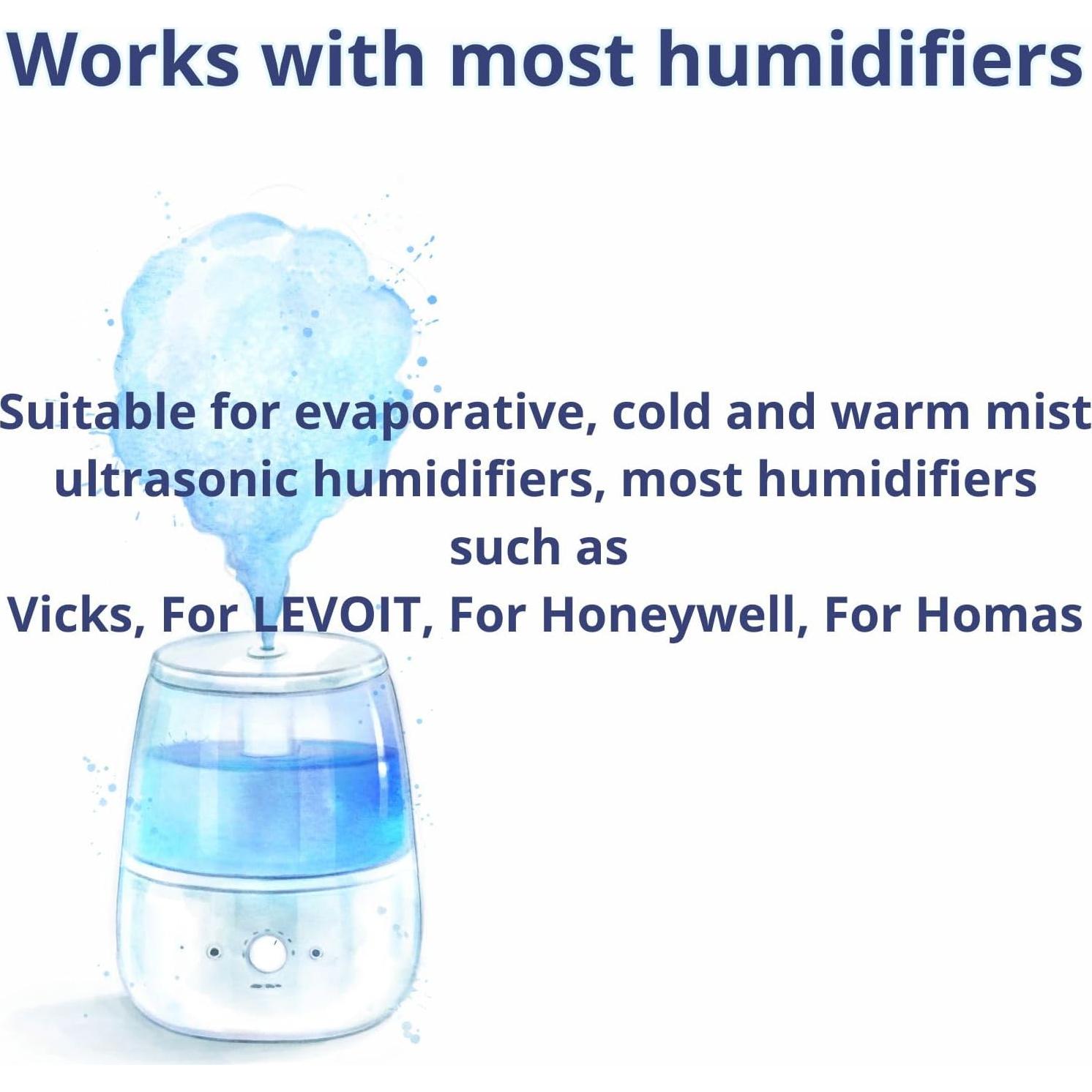 Cartucho de Filtro Desmineralizador Nispira para Humidificador Vick - 12 Paquetes