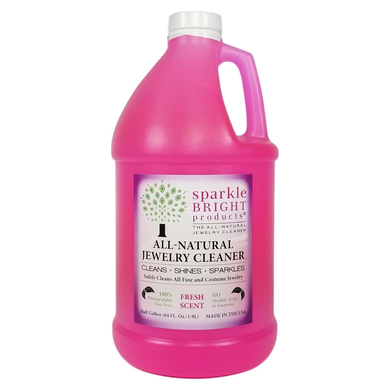 Limpiador de Joyería Sparkle Bright 1.89L - Ecológico y Seguro