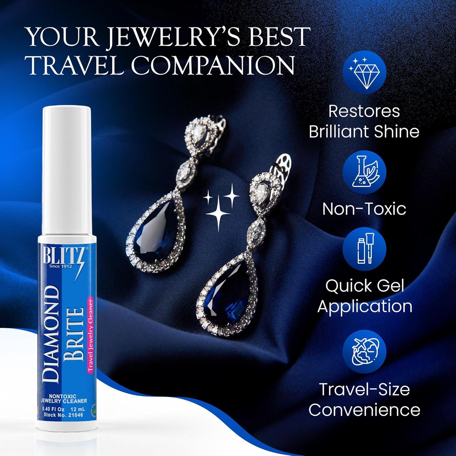 Bolígrafo de limpieza de joyas Blitz Diamond Brite 12ml