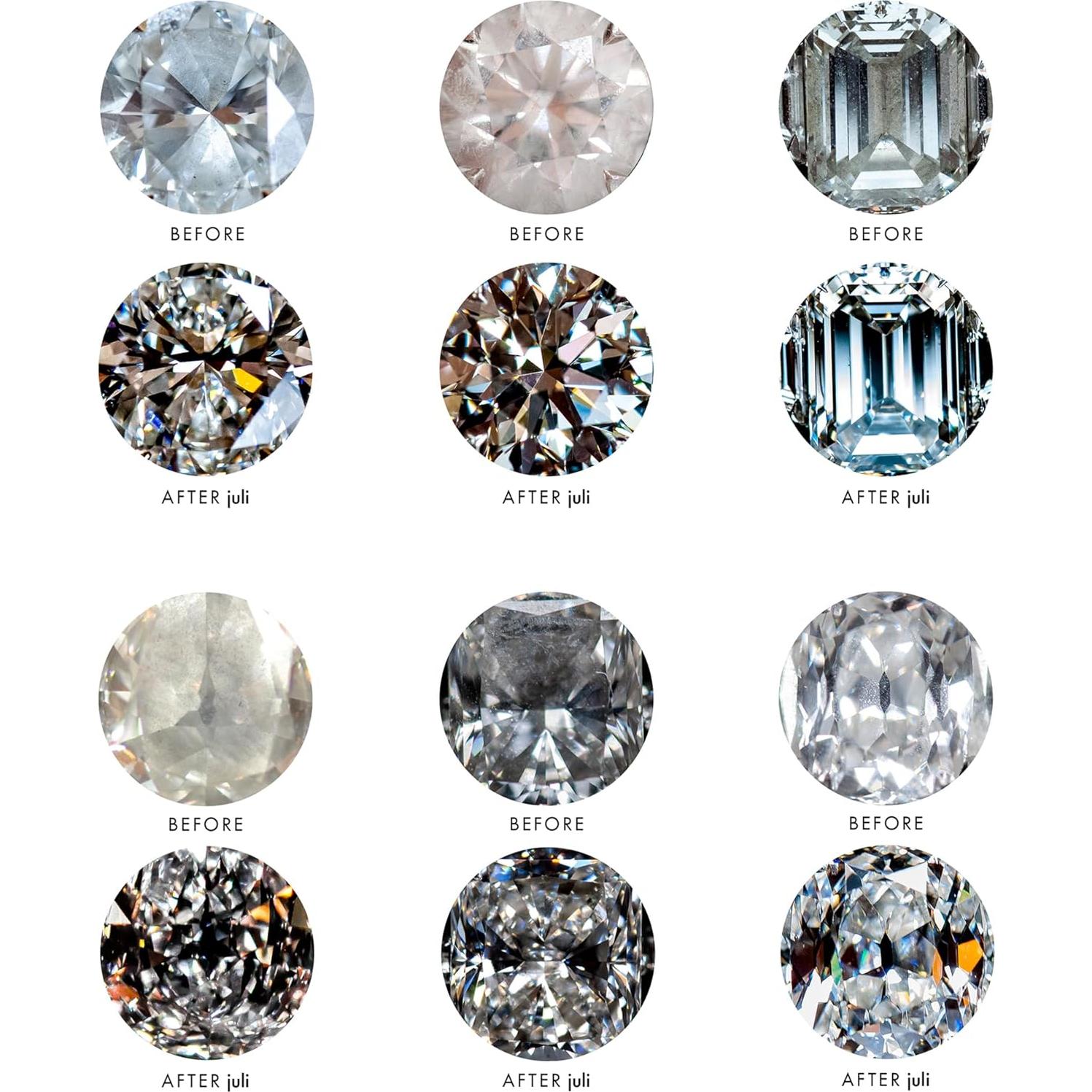 Limpiador de Joyería de Diamante JULI | Cepillo Sónico Portátil