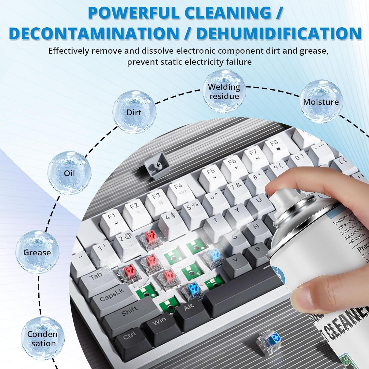 Aerosol Limpiador Eléctrico Semlos 396.9 g para Conexiones