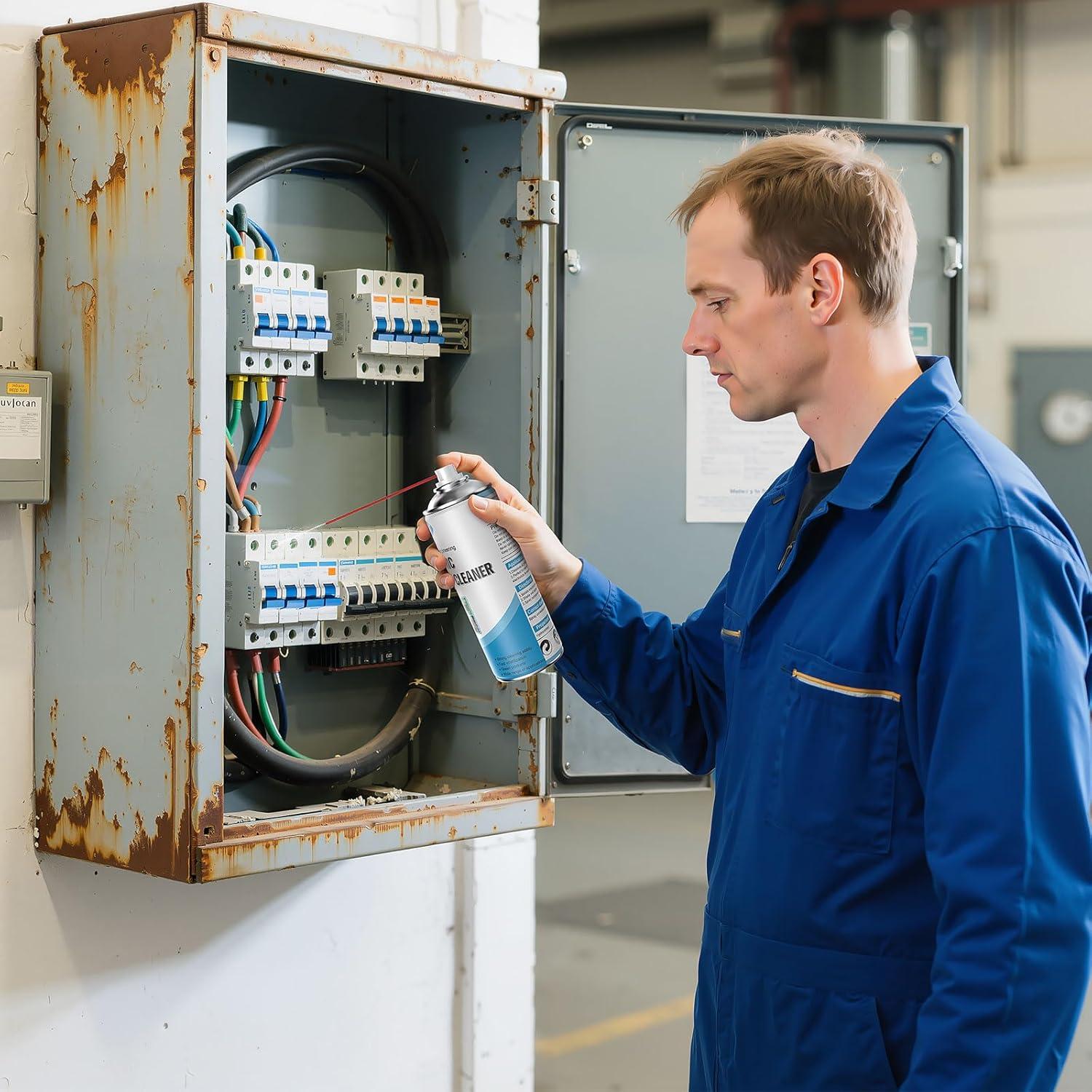 Aerosol Limpiador Eléctrico Semlos 396.9 g para Conexiones