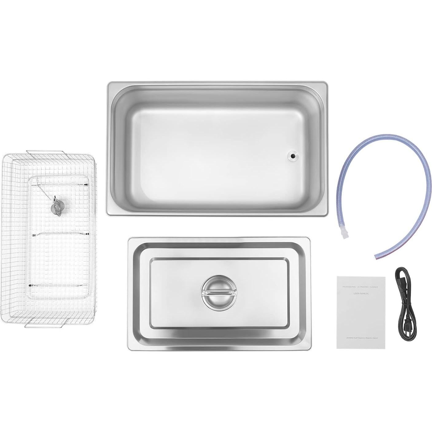 Máquina Limpiadora Ultrasónica 30L KEPSLERYZ Doble Frecuencia