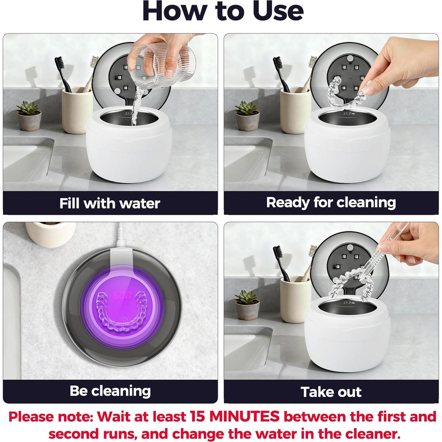 Limpiadora Ultrasónica de Retenedores Shenzhen Nomi 250ML 45kHz