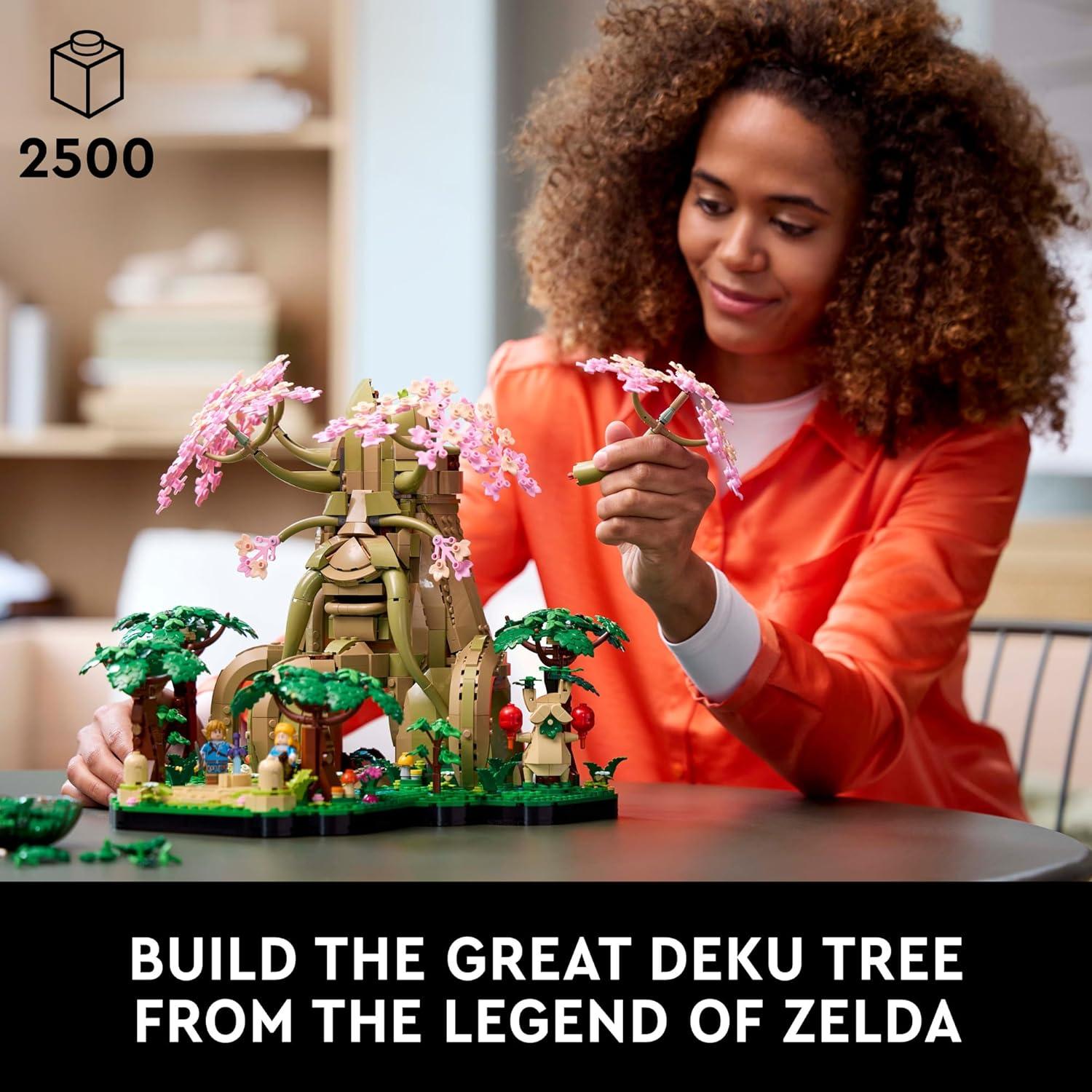 LEGO La Leyenda de Zelda Gran Árbol Deku 2en1 - 2500 Piezas