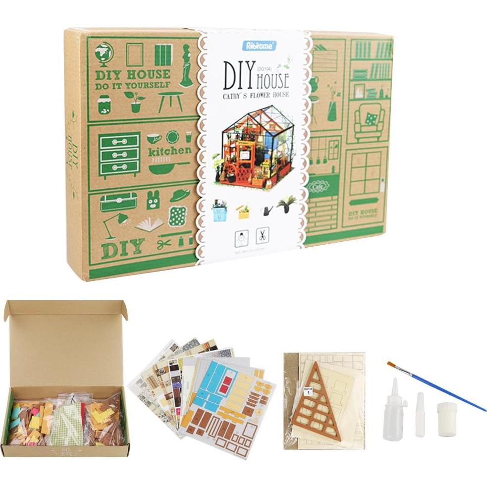 Casa de Muñecas Miniatura DIY Robotime Cathy 0.30 kg