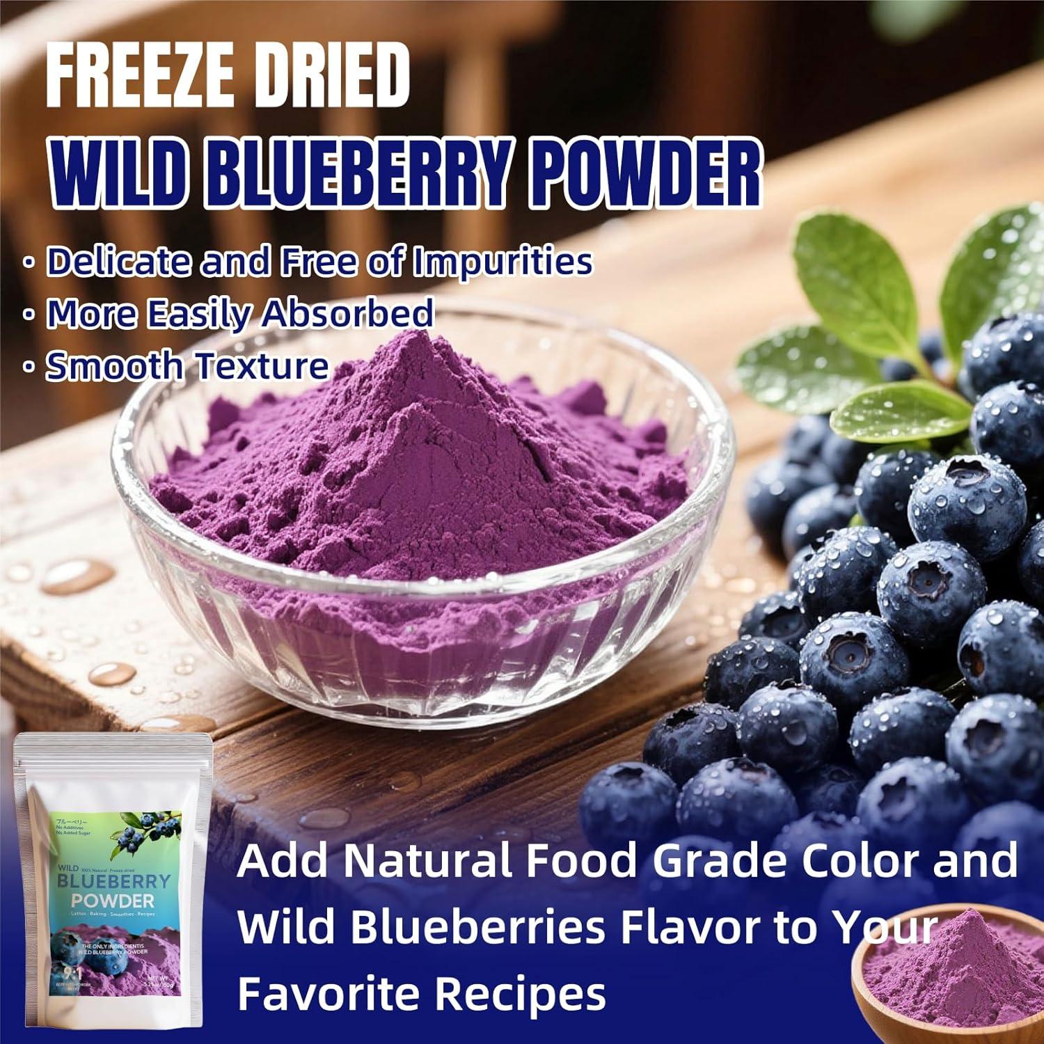 Polvo de Arándano Silvestre 150g - Sin Azúcar Añadido