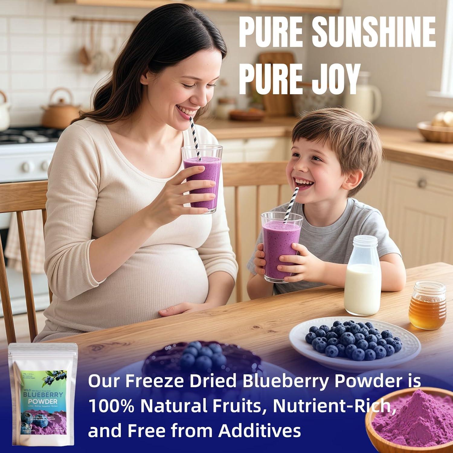 Polvo de Arándano Silvestre 150g - Sin Azúcar Añadido