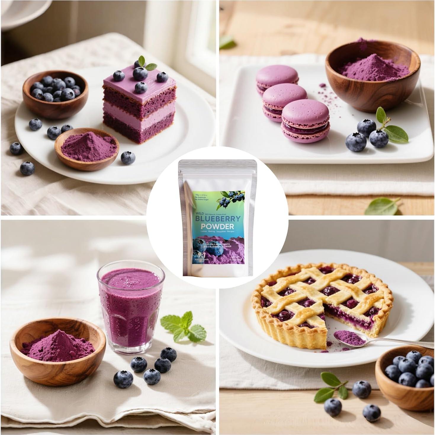 Polvo de Arándano Silvestre 150g - Sin Azúcar Añadido