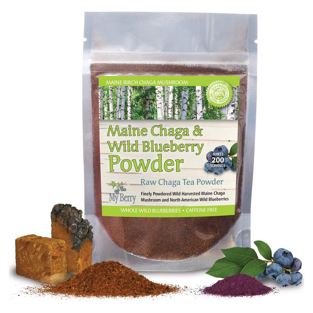 Té en Polvo de Chaga y Arándano Silvestre My Berry 42.52g