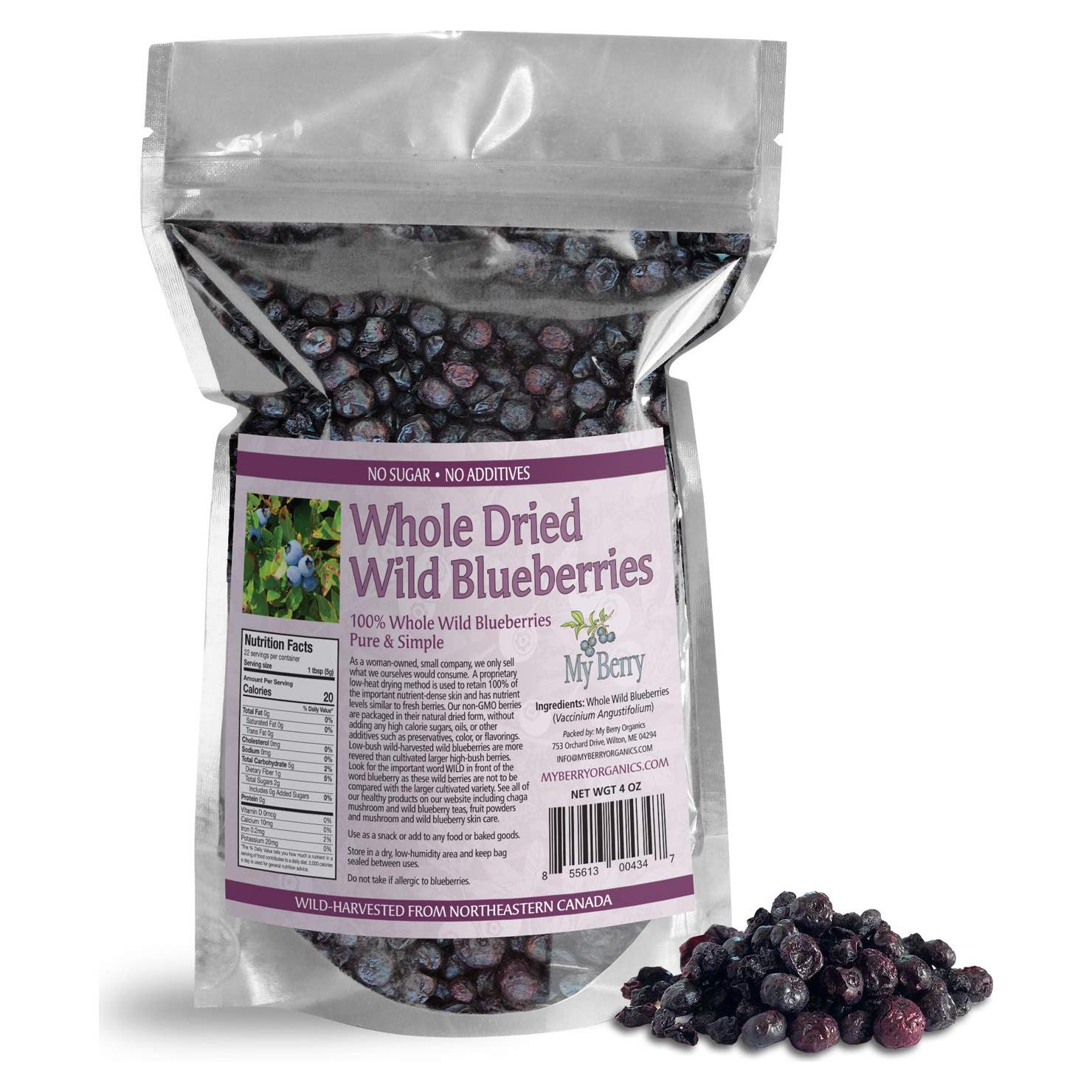 Arándanos Silvestres Secos My Berry 113g | Sin Azúcar Añadido