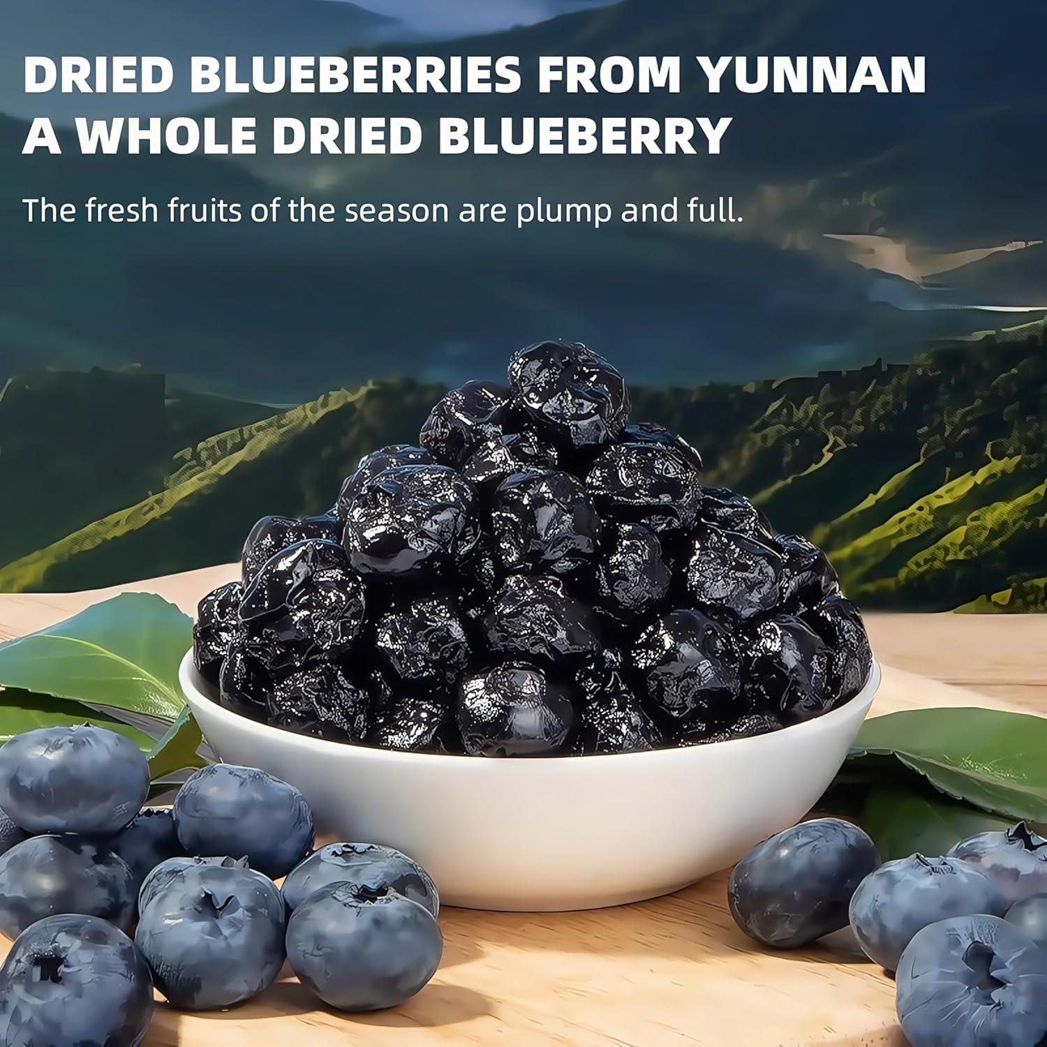 Arándanos Azules Secos SYZJMWDY 200g Sin Azúcar Natural
