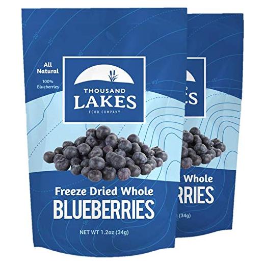 Frutas Liofilizadas Thousand Lakes - Arándanos 68g Sin Azúcar