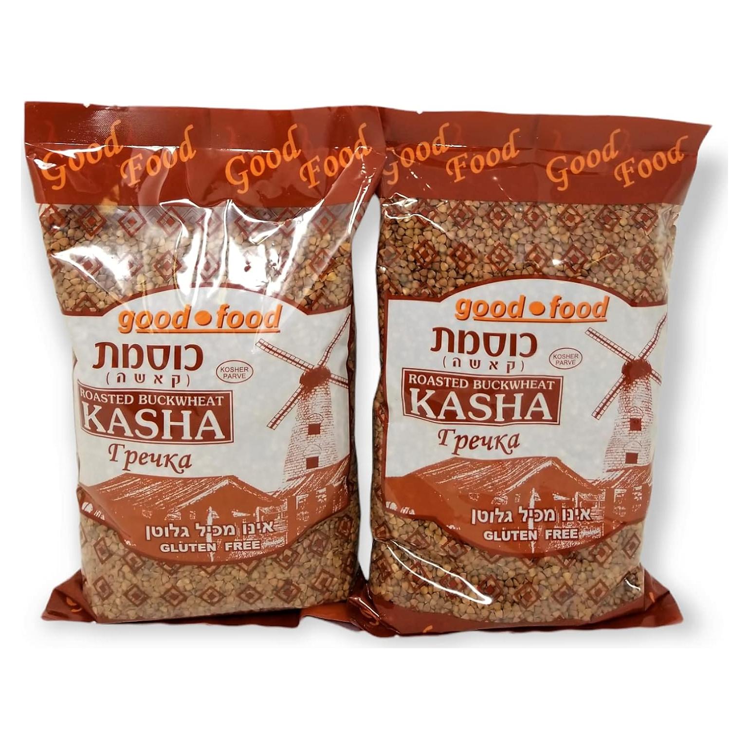 Kasha de Trigo Sarraceno Tostado Kosher 907 g - Paquete de 2