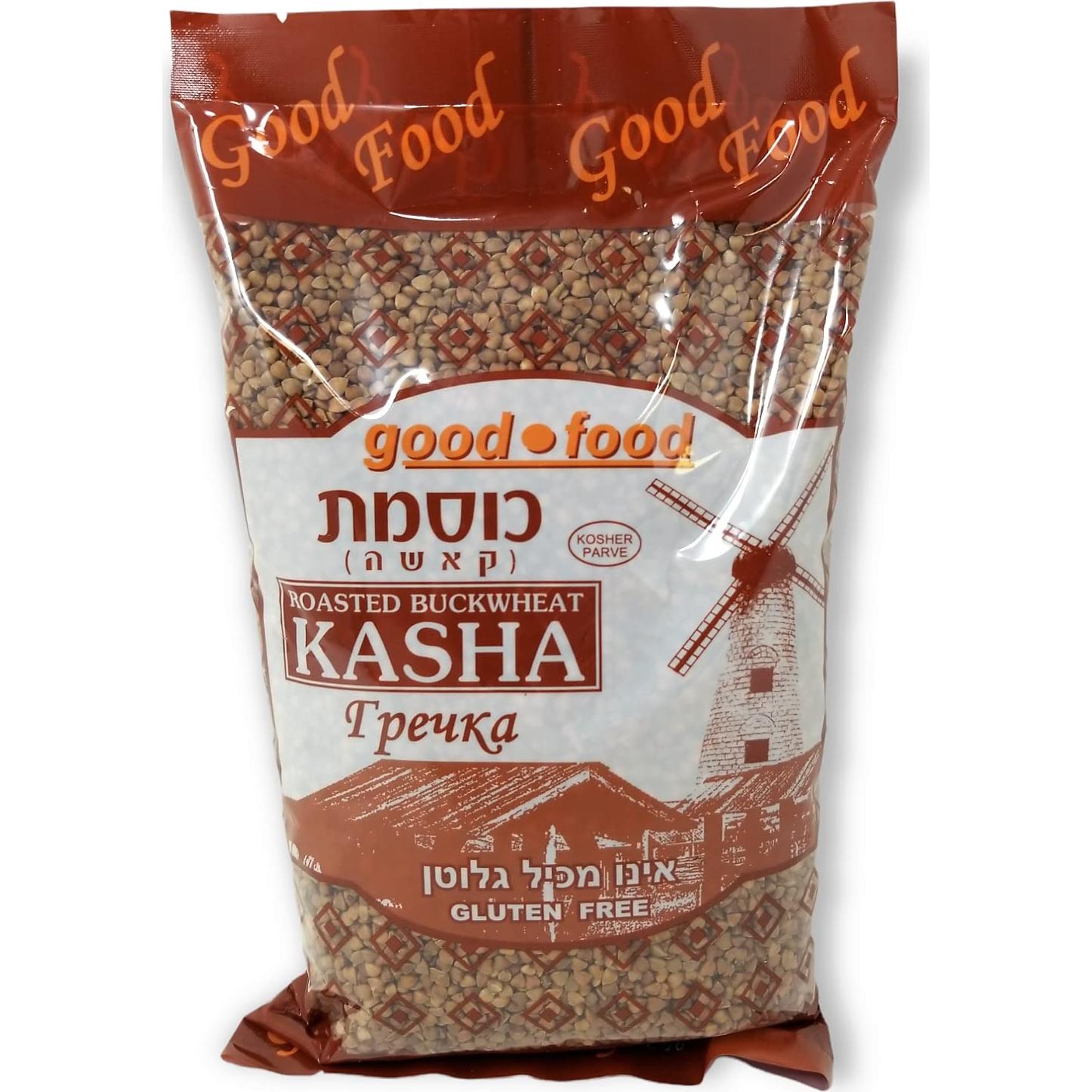 Kasha de Trigo Sarraceno Tostado Kosher 907 g - Paquete de 2