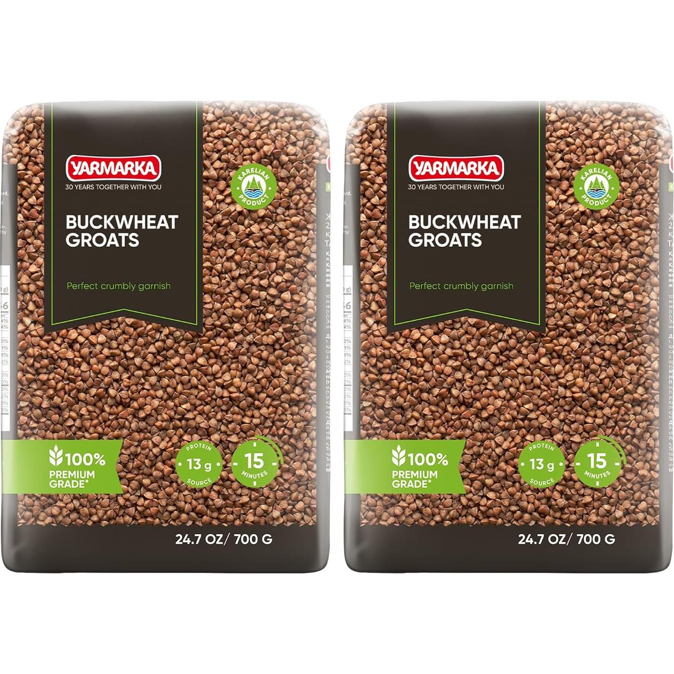 Trigo Sarraceno Tostado Yarmarka 700g Rico en Fibras y Hierro