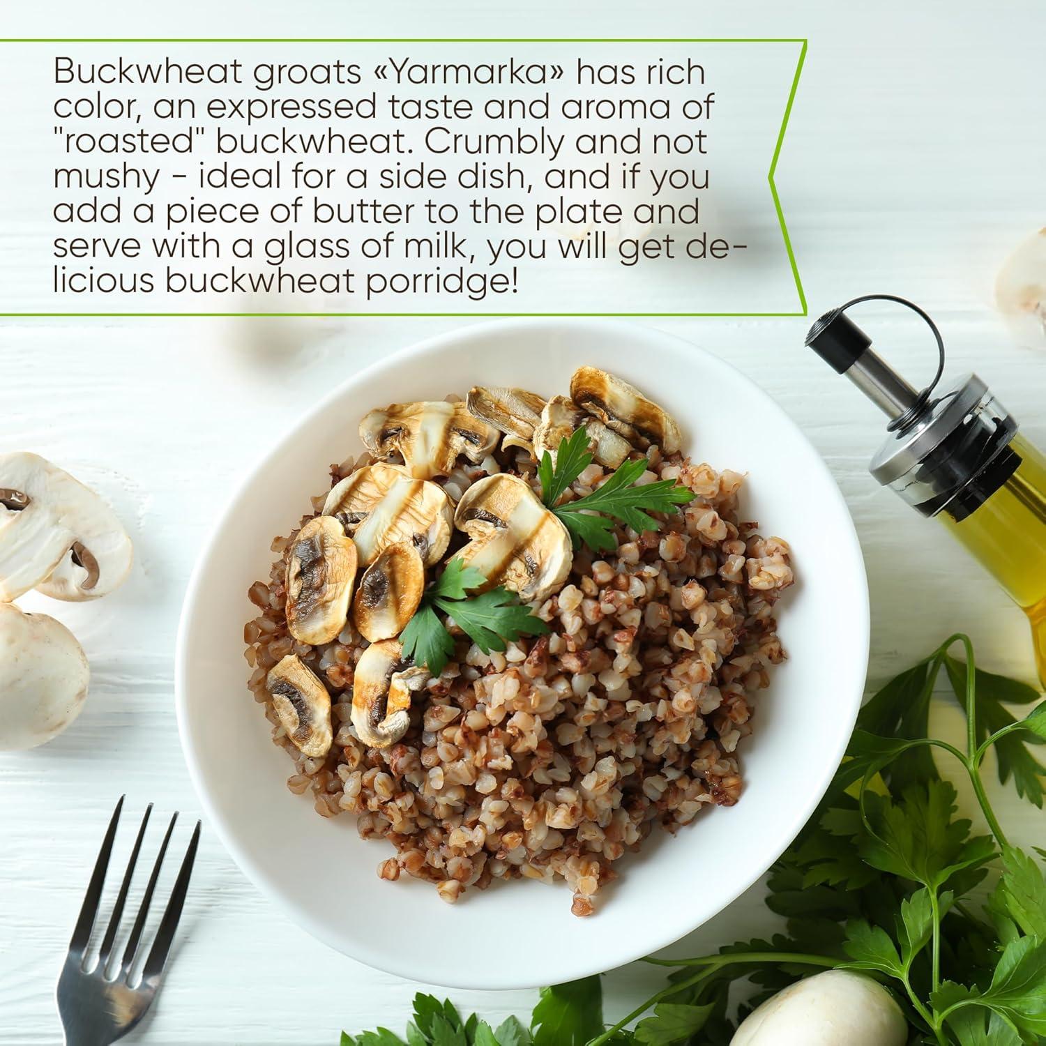 Trigo Sarraceno Tostado Yarmarka 700g Rico en Fibras y Hierro