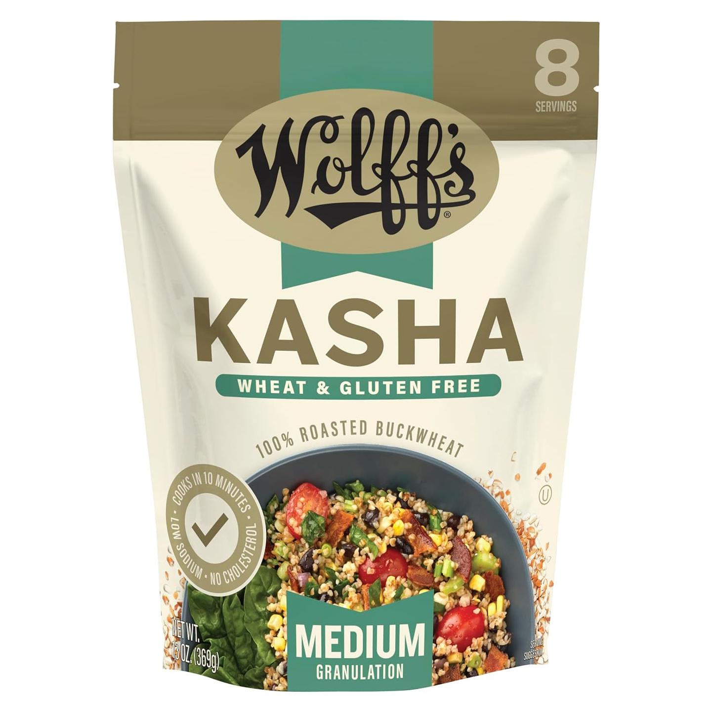 Kasha de Wolff 100% Trigo Sarraceno Tostado 2204g