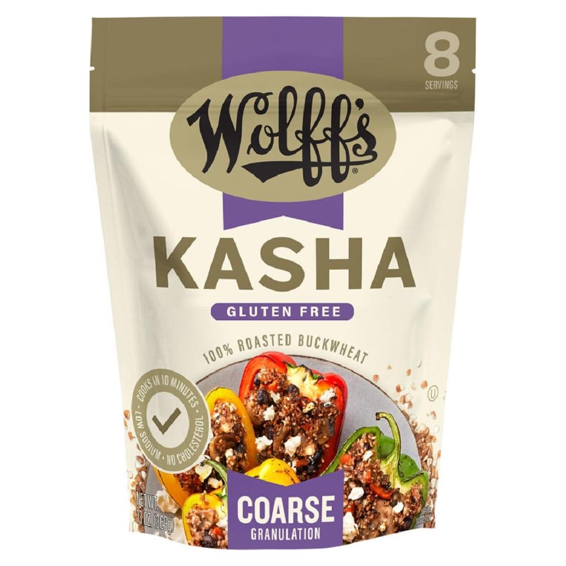 Kasha Grosera Wolffs 378 g - Trigo Sarraceno Tostado