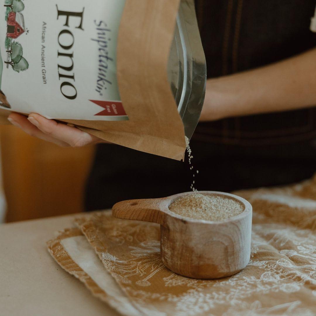 Fonio Africano Shipetaukin 794g - Sin Gluten, Vegano, Nutritivo