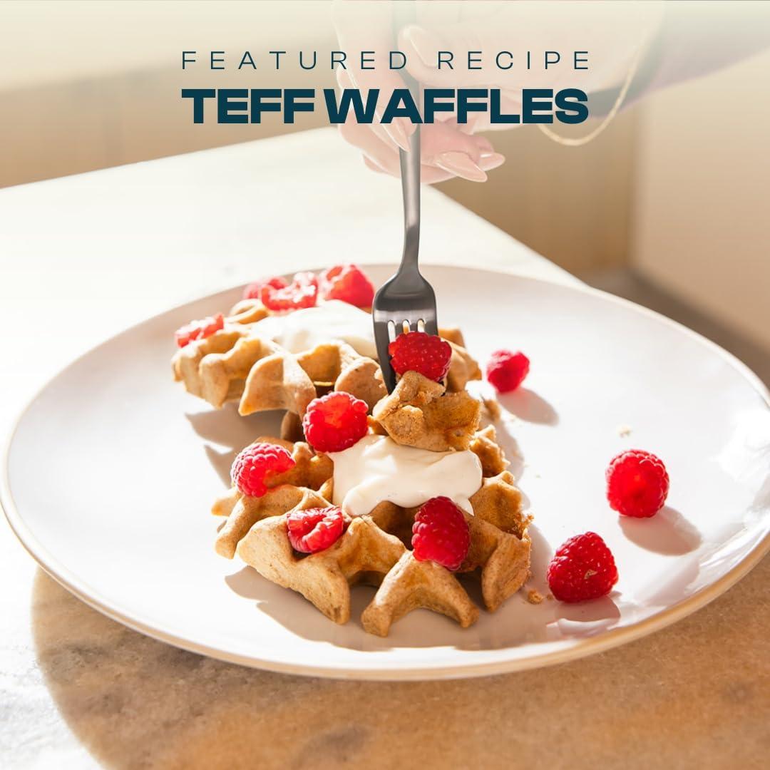 Harina de Teff Marrón Orgánica Maskal 396g Sin Gluten