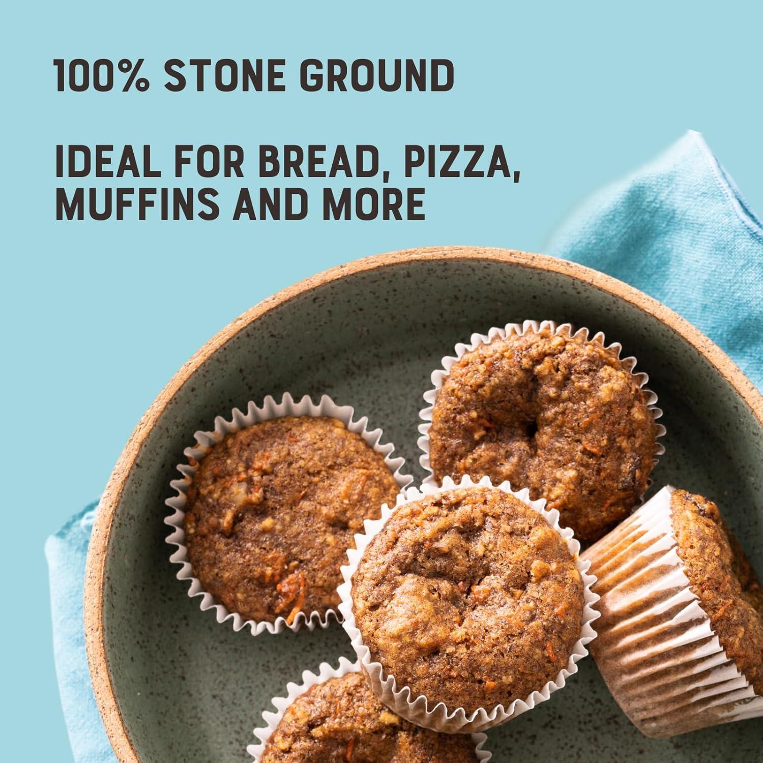 Harina de Trigo Integral Bob's Red Mill 1.36 kg Paquete de 4