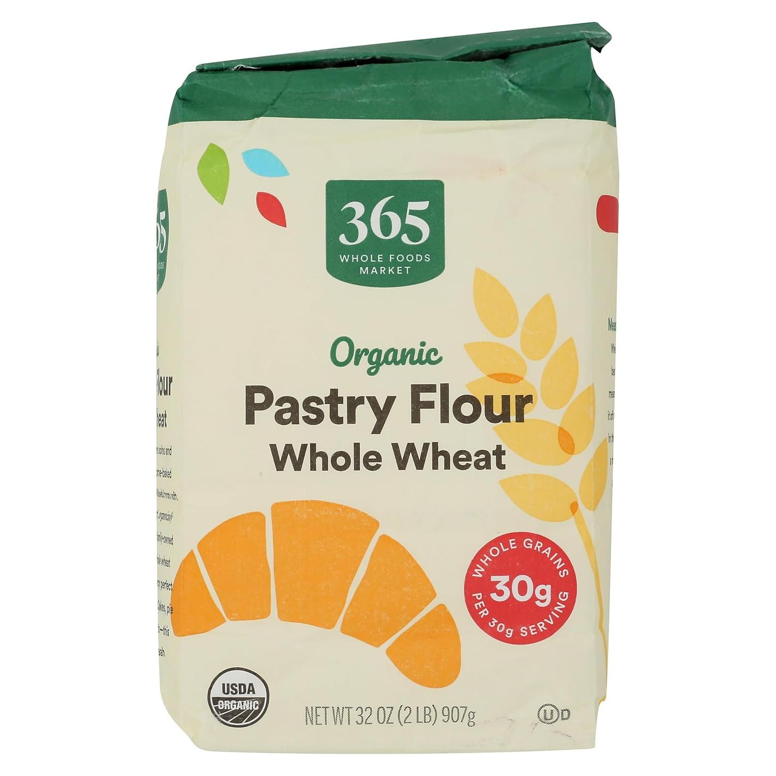 Harina de Pastelería Orgánica 365 Whole Foods 907g