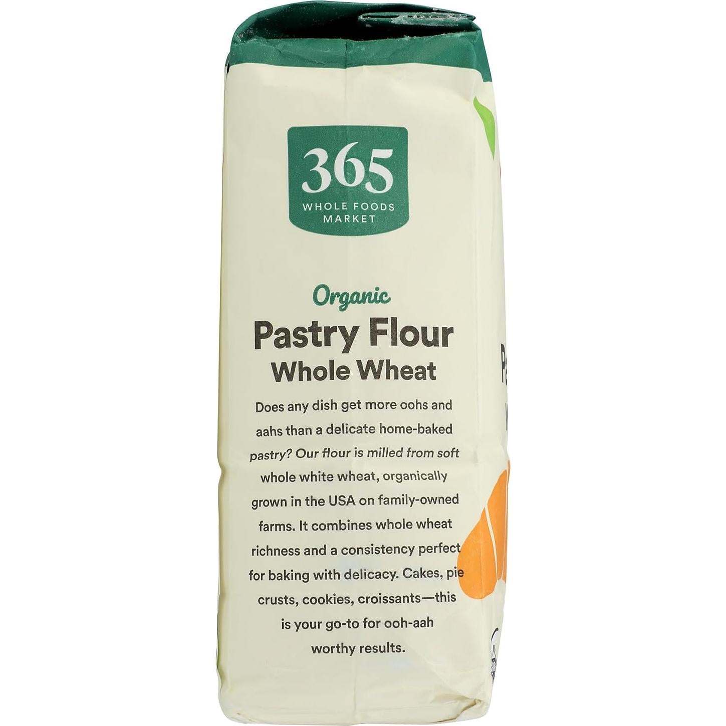 Harina de Pastelería Orgánica 365 Whole Foods 907g