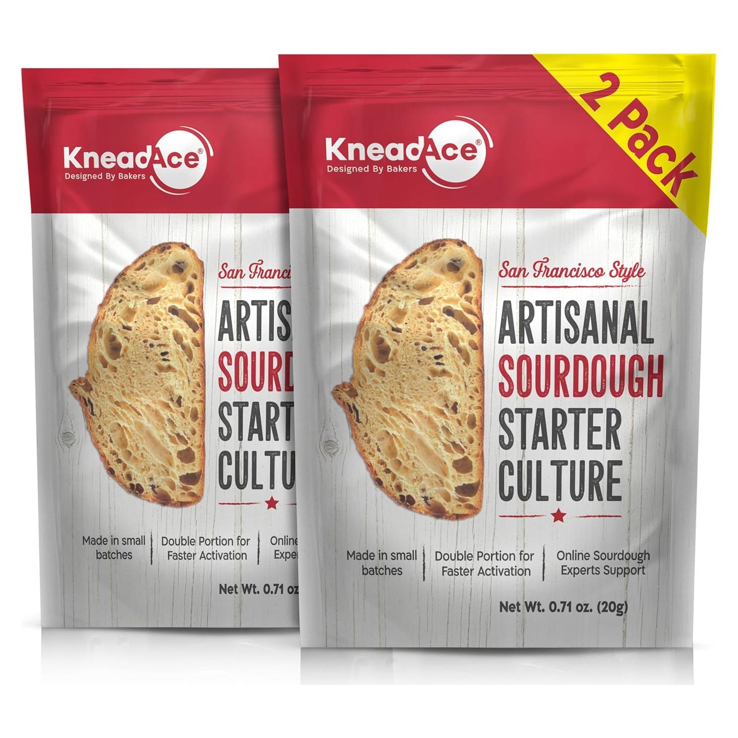 Cultura de Inicio de Masa Madre KneadAce 680g - Levadura Natural