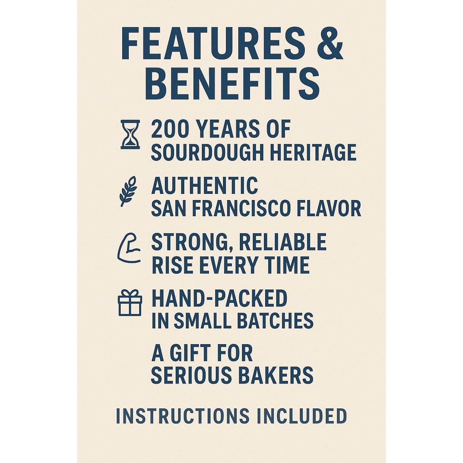 Inicio de Masa Madre NIVZIV 200 Años - Sabor Auténtico San Francisco