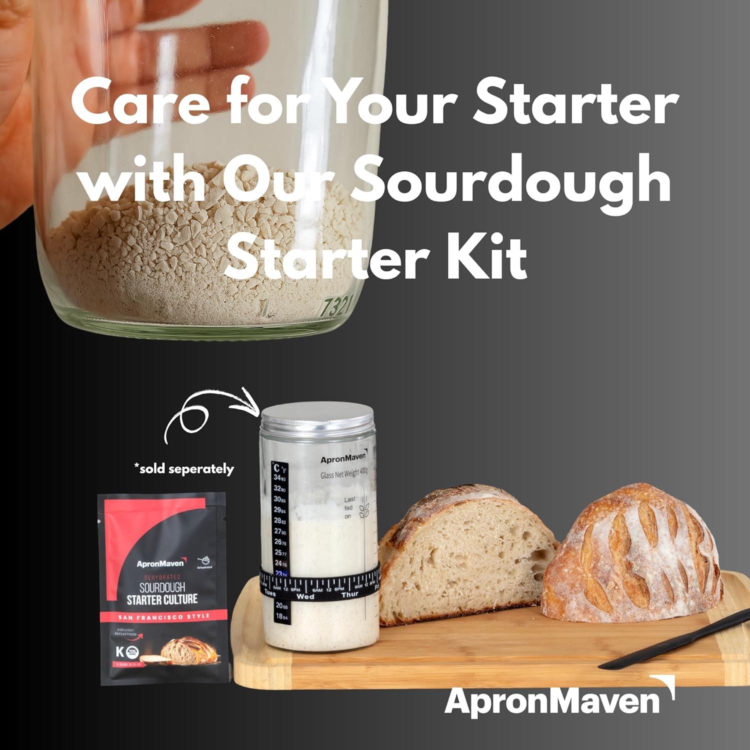 Cultivo de Masa Madre Premium Apron Maven - 2 Paquetes