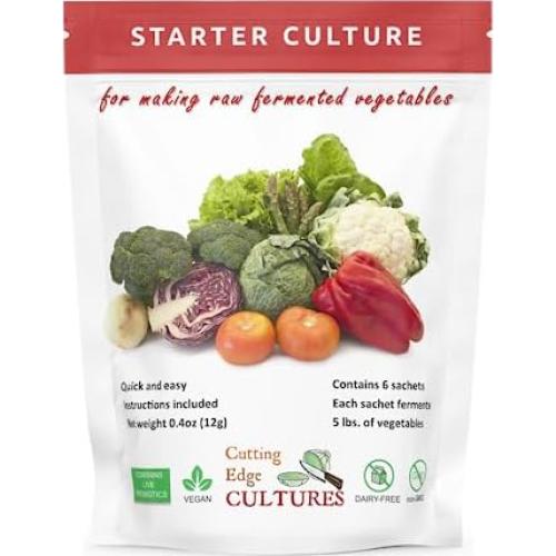 Cultura de Inicio de Verduras Cutting Edge, 6 Paquetes 12g